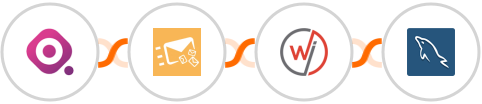 Marquiz + Clearout + WebinarJam + MySQL Integration