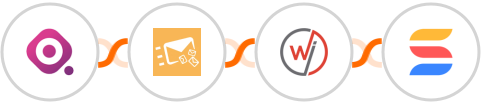 Marquiz + Clearout + WebinarJam + SmartSuite Integration