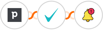 Pipedrive + EmailListVerify + Push by Techulus Integration